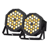 Kit 2 Canhão Refletor 36 Leds 3w Branco Quente E Branco Frio 110v/220v