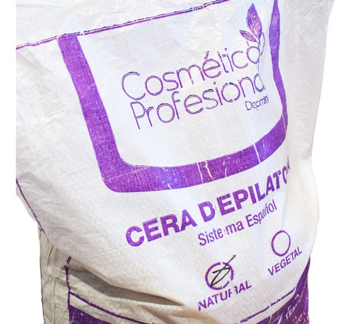 Cosmética Profesional Depimiel Cera Perlas Natural 10kg 3c