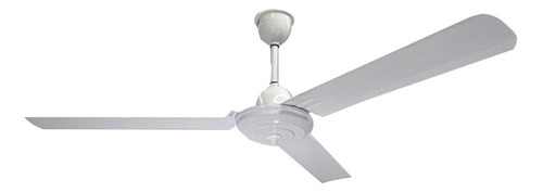 Ventilador De Techo Martin & Martin Galponero B-52 Blanco Con 3 Palas, 120 cm De Diámetro 260hz 220 v