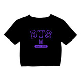 Crop Top Bts Since 2013 - Kpop Aesthetic Tumblr Remera Corta