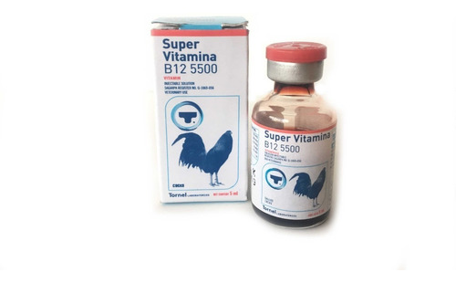 Super Vitamina B12 5500, Gallos Pelea X 30 Ml. Entrega Ya!