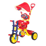 Triciclo Promeyco Junior Baby Rojo De 2 A 5 Años