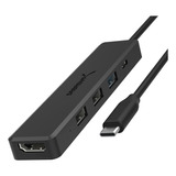 Concentrador Usb Tipo C Multipuerto Sabrent Con Hdmi 4k | En