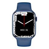 Relógio Inteligente Masculino Touch Screen W7 Azul