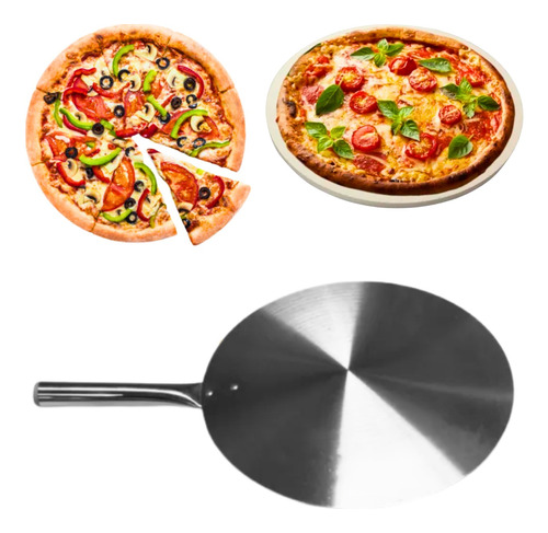 Pá Para Pizza Pegador Aluminio  Reforçada