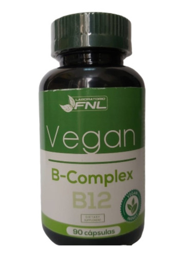 Vegan B Complex 90 Capsulas Fnl B12 Vegano Dietafitness