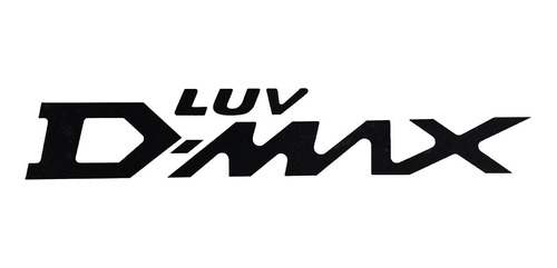 Emblema Luv Dmax Lateral Calcomania ( 1 Pack) Foto 2