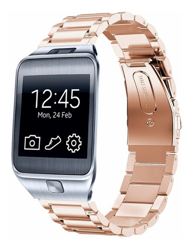 Correa Para Samsung Gear 2 Neo De Eslabones Premium De Lujo