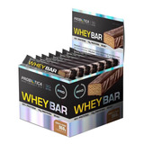 Suplemento Em  Barra Probiótica  Whey Bar Proteínas Sabor  Cookies & Cream Em Display De 960g 24 Un