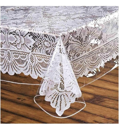 Funda Decorativa Transparente Para Mantel Y Protector De Mue