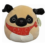 Squishmallows Official Kellytoy Prince The Pug De 16 Pulgada