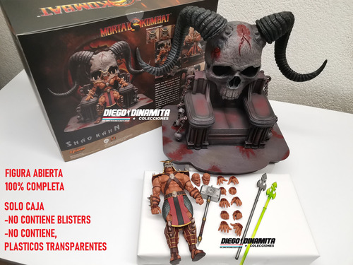 Figura Storm Collectibles Shao Kahn Deluxe Edition Trono Ms