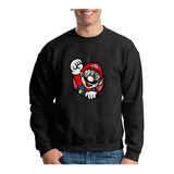 Buzo Super Mario Bros Nintendo Serie Video Nintendo Crewneck