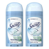 Desodorante Antitranspirante Secret Invisible, Sin Fragancia
