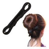 Magic Silk Wire Hair Styling Roll Bun Donut Clip Maker Forme