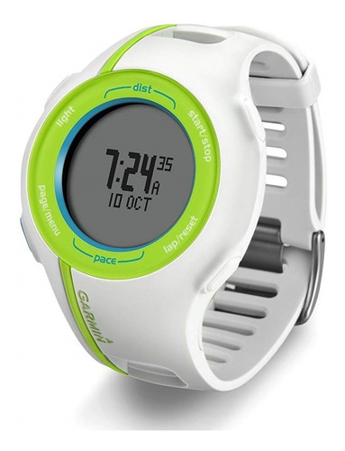 Garmin Forerunner 210 Smartwatch Blanco Verde Gps Sin Hrm