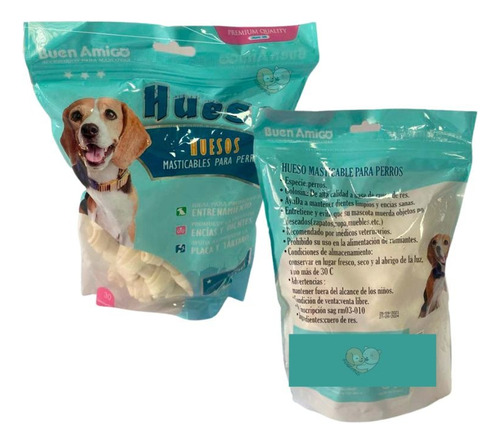 Pack 30 Huesos Snack Cartílago Masticable Comestible Perros