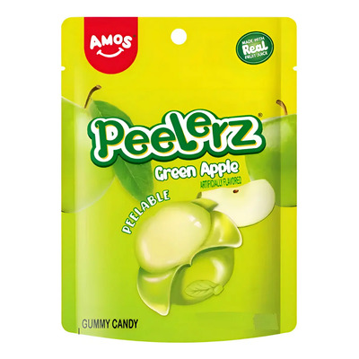 Gomitas Amo's Peelerz Manzana Verde 65g Sin Gluten Ni Lactosa | MercadoLibre