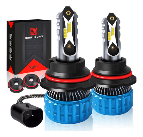 Kit De Focos Led H4 H13 9004 9007 Luz Alta Y Baja Duolutong