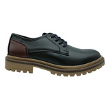 Zapato Para Hombre Verde Tabaco 3501 25/29cm