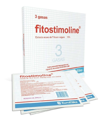 Gasa Con Crema Fitostimoline - mL a $3742