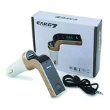 Bluetooth Transmisor Fm Auto Cargador Usb 3.5 Audio Nuevo