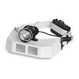 Lupa De Cabeça Fotoforo Power Led Autovolt Jg 3 Lentes Estek