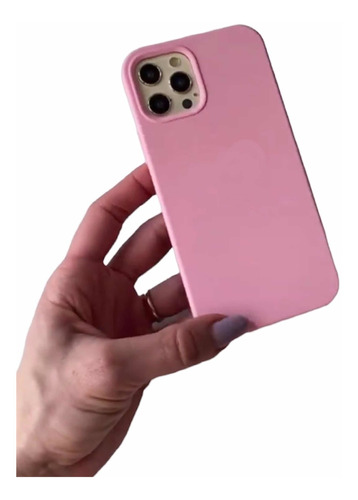 Funda Silicon Case Para iPhone 11 12 13 14 Colores Protector