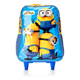 Mochila De Rodinhas Grande Minions Sestini