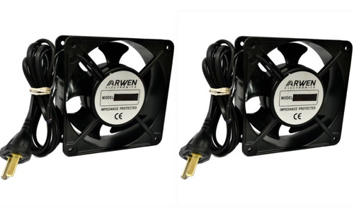 Turbina Cooler Ruleman 4 12cm Indoor + Ficha Y Cable X2u