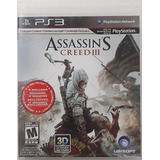 Assassin's Creed 3 Juego Físico Original Ps3