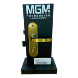 Fechadura P/ Porta Quarto Interna Stilo Alavanca Bronze Mgm