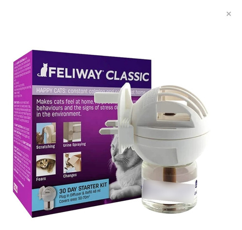 Feliway Classic Difusor Y Repuesto 48 Ml/ Boxcatchile