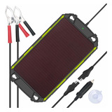 Cargador De Batería Solar Sun Energise Impermeable 12 V 5 W 