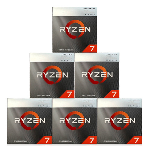 Caixa Vazia Processador Ryzen 7 5700g Adesivo Blister Manual