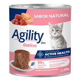 Alimento Humedo Agility Kitten Lata De 340 Grs