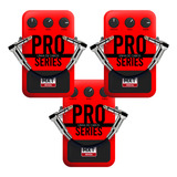 03 Cabos Mono Para Pedal Guitarra Mxt Pro Series P10 15cm