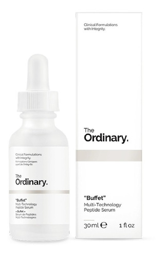 Buffet, Multi-technology Peptide Serum The Ordinary 30ml Tipo De Piel Todo Tipo De Piel