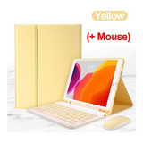 Funda Con Teclado Mouse Para iPad 10 2/10 5 Polegadas