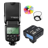 Godox Tt600 Hss 1/s 2.4g Inalámbrico Gn60 Flash Speedlite .