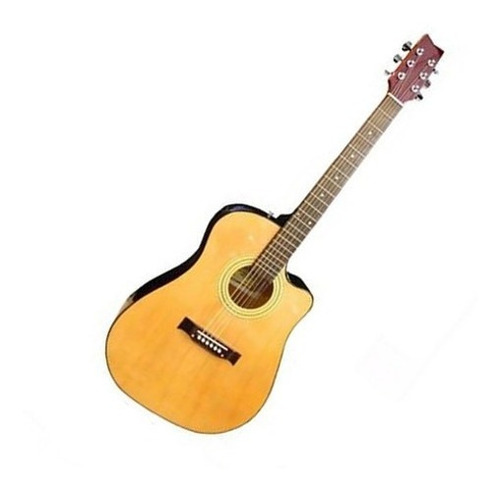 Guitarra Acústica Gracia 110 Natural Con Corte