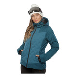 Campera De Mujer Umay Montagne De Pluma Impermeable