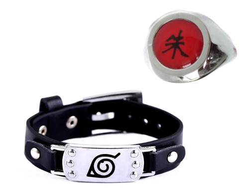 Anillo Itachi + Manilla Naruto Shippuden 