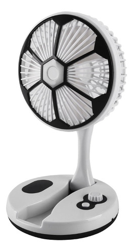 Mini Ventilador De Escritorio Recargable Usb Forma Balón Fut