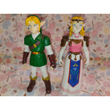 Figura Zelda Link Ocarina Of Time Vintage Nintendo Set