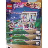 Lego Friends Manual Armado 3 Tomos 41135 Casa Pileta Palermo