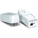 Trendnet 500 Mbps Ethernet Powerline Av Adapter Kit Con Toma