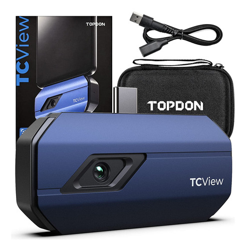 Cámara Térmica Topdon Tc001 Para Android 256x192 Ir Hr