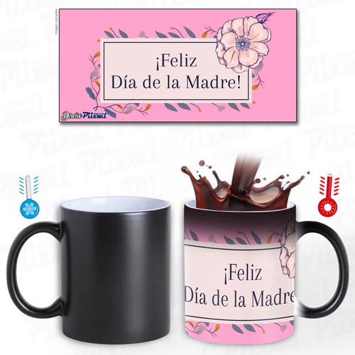 Taza Magica Regalo Para Mamá Personalizada Modelo 5