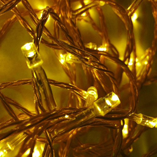 Serie 50 Luces Led Magica Decoracion Evento Navidad 6.5 Mts